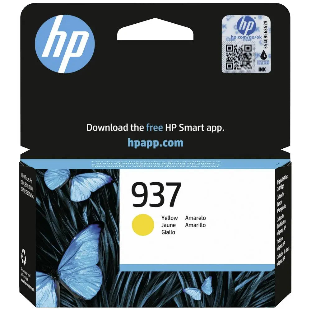 B-Ware Hp Druckerpatrone Tintenpatrone 937 Gelb Original Office Jet Pro 9100 Series290 - 196786147579