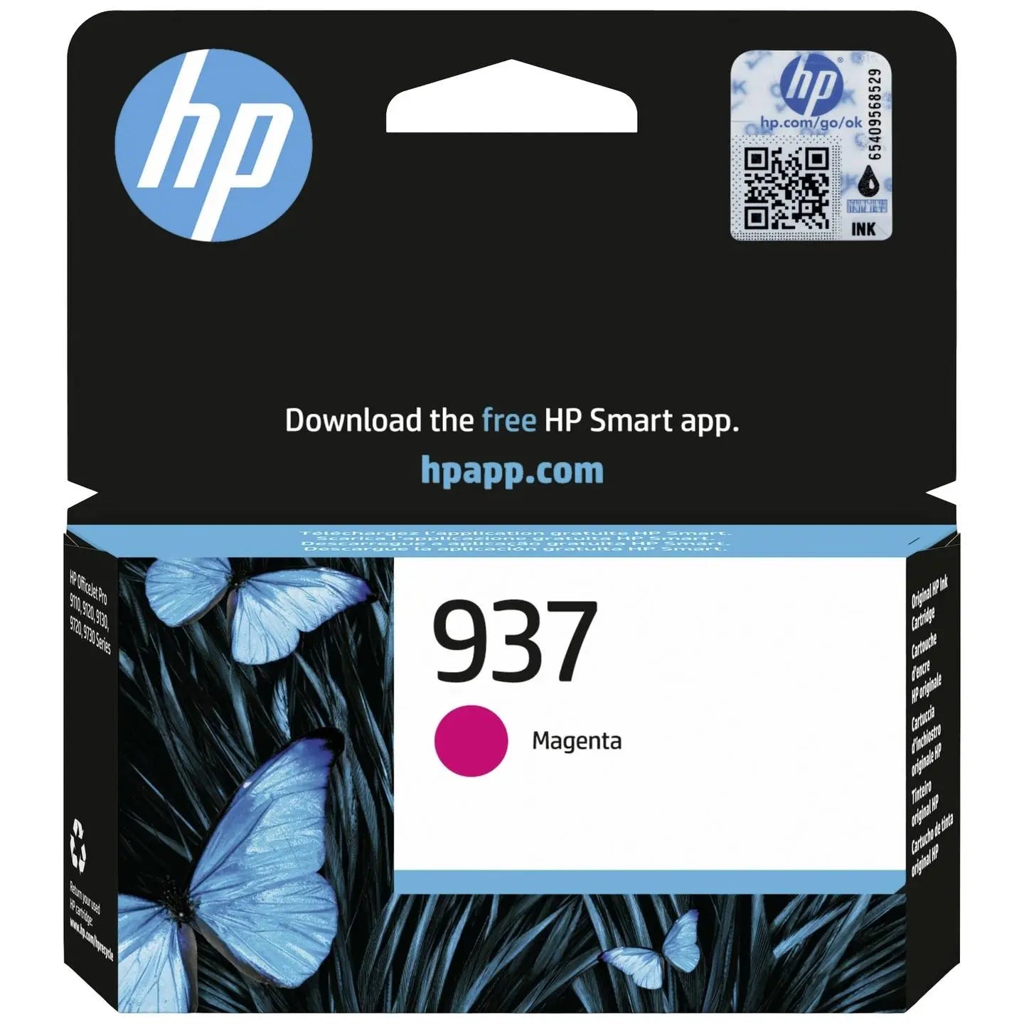 B-Ware Hp Druckerpatrone Tintenpatrone 937 Magenta Original Verbrauchsmaterial Tinte - 196786147555