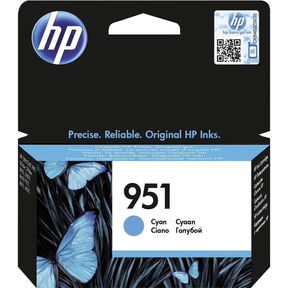 B-Ware Hp Druckerpatrone Toner Synonym Original Cyan Tinte Envy Office Jet 1 Stück - 888182554104