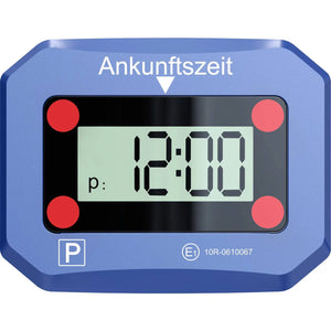 B-Ware Hp Autozubehör Parkscheibe Elektronische Parkuhr Schwarz Sos Notfallblinklicht