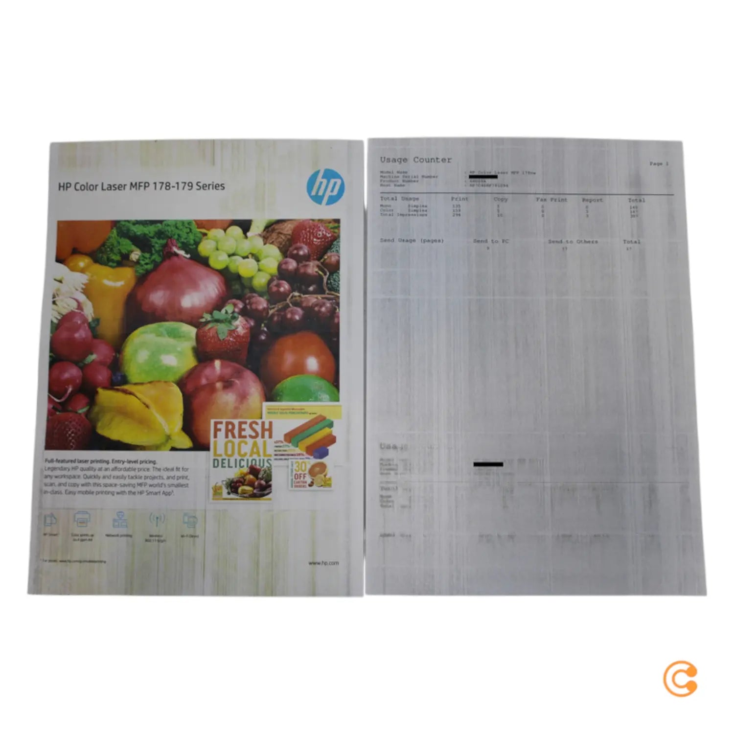 D-Ware Hp Color Laser Mfp 178nwg Multifunktionsdrucker Farbe A4 Drucker Siehe Text/Foto - 193808830464