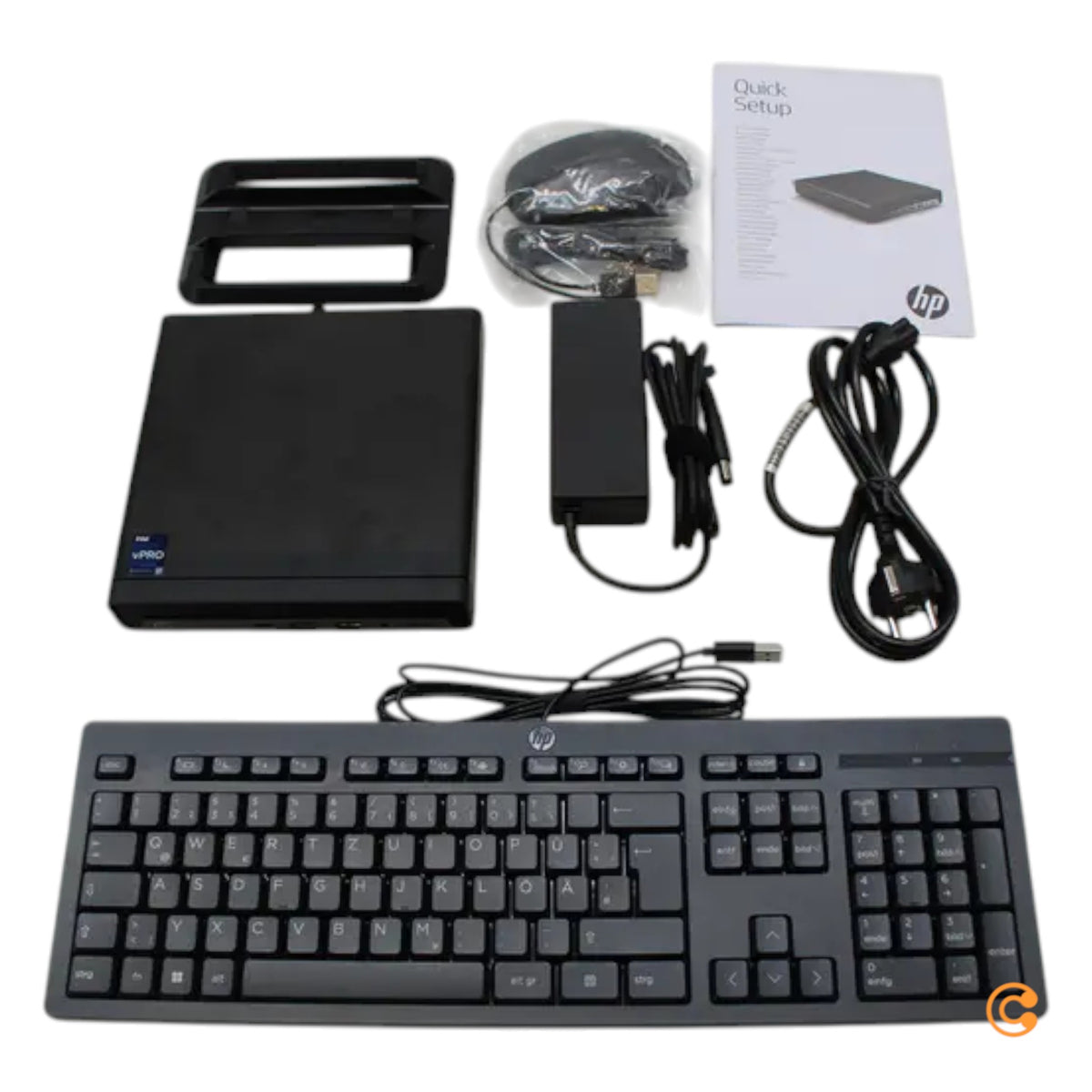 HP Desktop PC Rechner Intel Core i7 Pro Mini 400 G9 16 GB RAM 512 GB SSD - 0198122697335