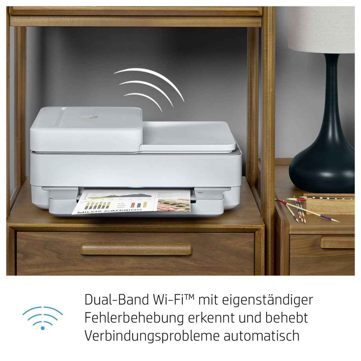 HP Envy 6420e All-in-One Drucker Tintenstrahl-Multifunktionsdrucker A4 Scanner - 0195161625183