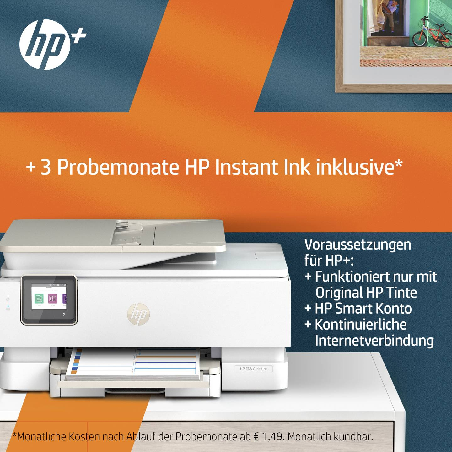 B-Ware Hp Envy Inspire 7920e All In One Multifunktionsdrucker Tintenstrahl Scanner - 195697743993