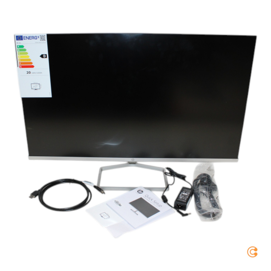 Hp Monitor 532sf Bildschirm Display 31 Zoll Full Hd Silber Defektware D-Ware - 197498945118
