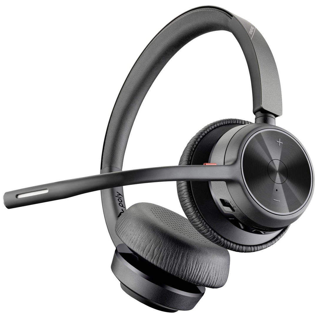 Hp Poly, 76 U49 Aa, Voyager 4320 Usb A Headset +Bt700 Dongle, Kopfhörer, A0 61 B-Ware - 197029504548
