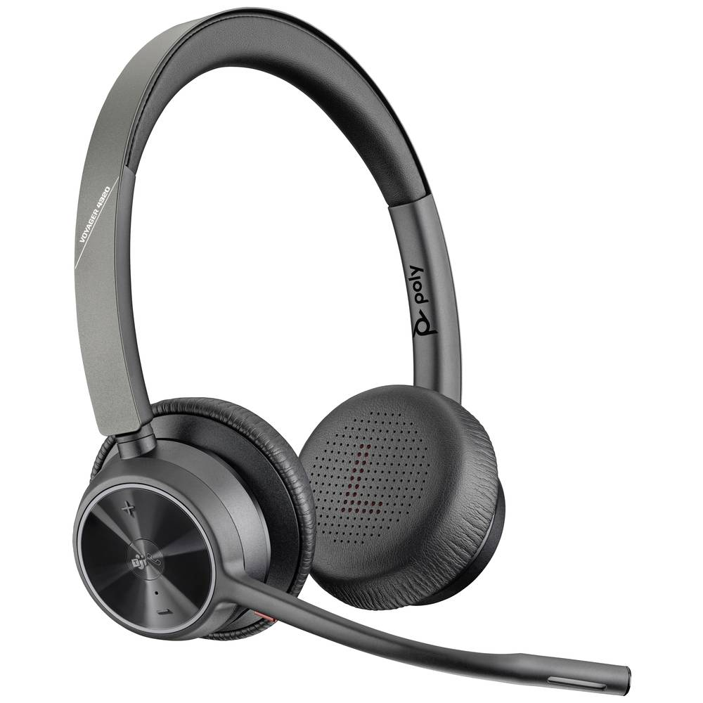 B-Ware Hp Poly Voyager 4320 M +Bt700 Dongle Computer On Ear Headset Kopfhörer - 197029611628