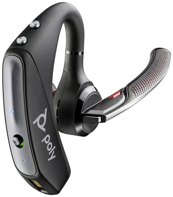 Hp Poly Voyager 5200 In Ear Headset Bluetooth Mono Schwarz Siehe Text/Fotos C-Ware - 197192519974
