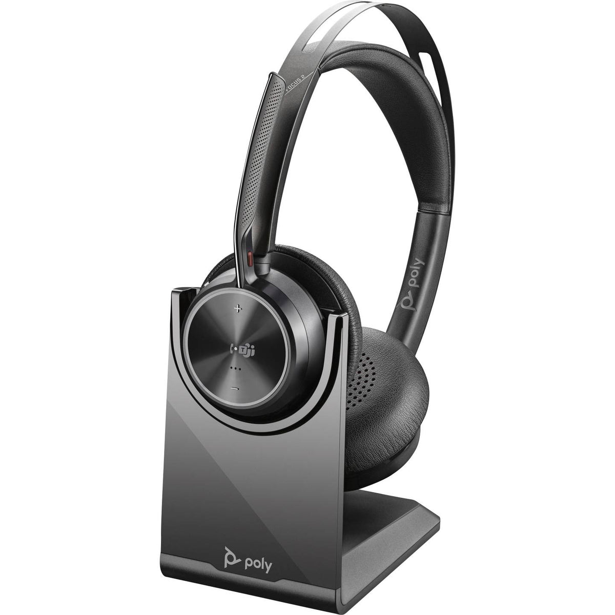 HP POLY Voyager Focus 2 Microsoft Teams Certified with charge stand Headset - 0197029609991