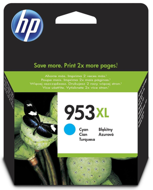 B-Ware Hp Original 953 Xl Druckerpatrone Cyan (F6 U16 Ae) Patrone Tinentenpatrone Drucker