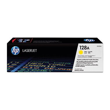 B-Ware Hp Toner 128 A Gelb Druckertoner Druckerfarbe Druckertinte Farbe Tinte - 884420854524