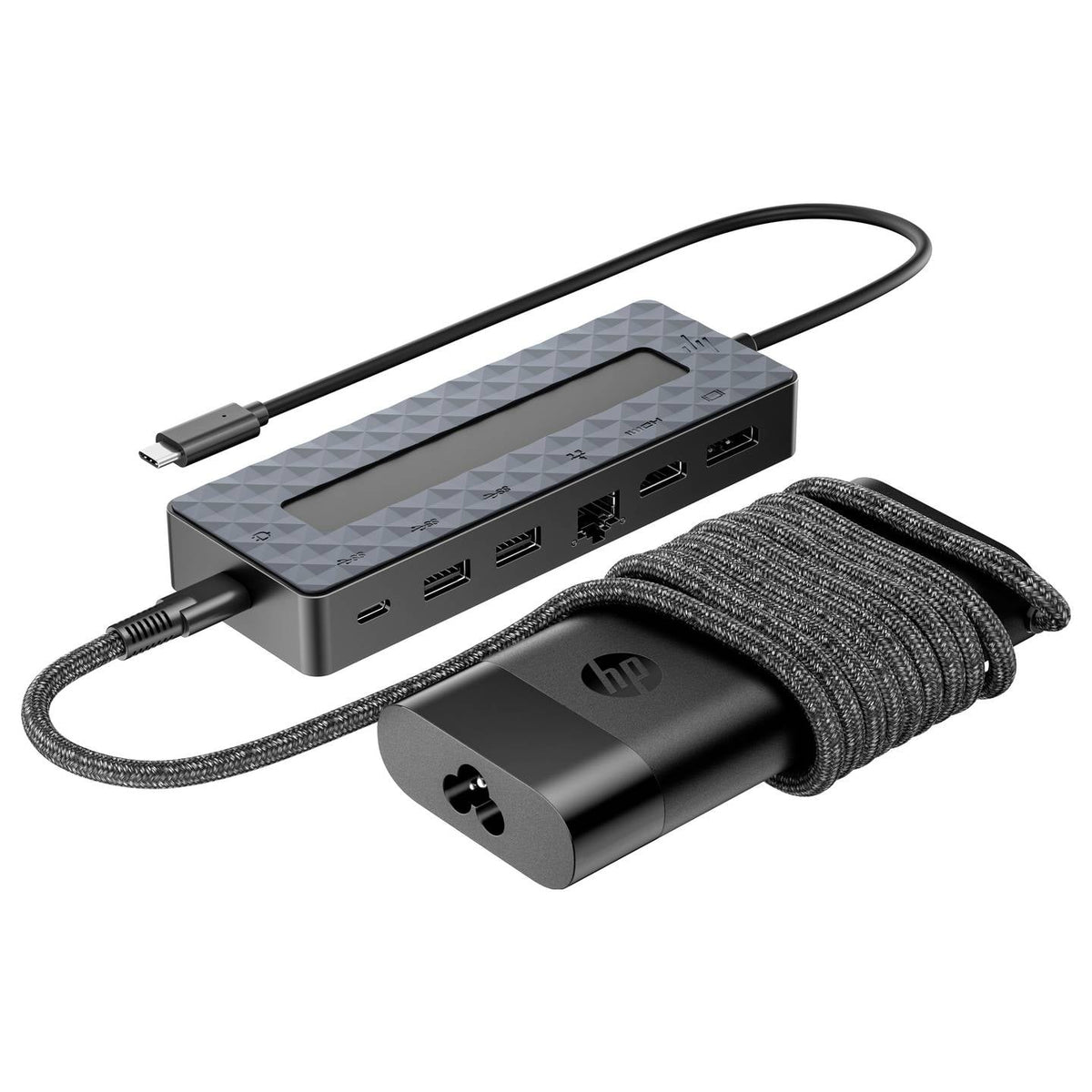 HP Dockingstation Dock Universal USB-C Station 65W Ladegerät Schwarz - 0197961554168
