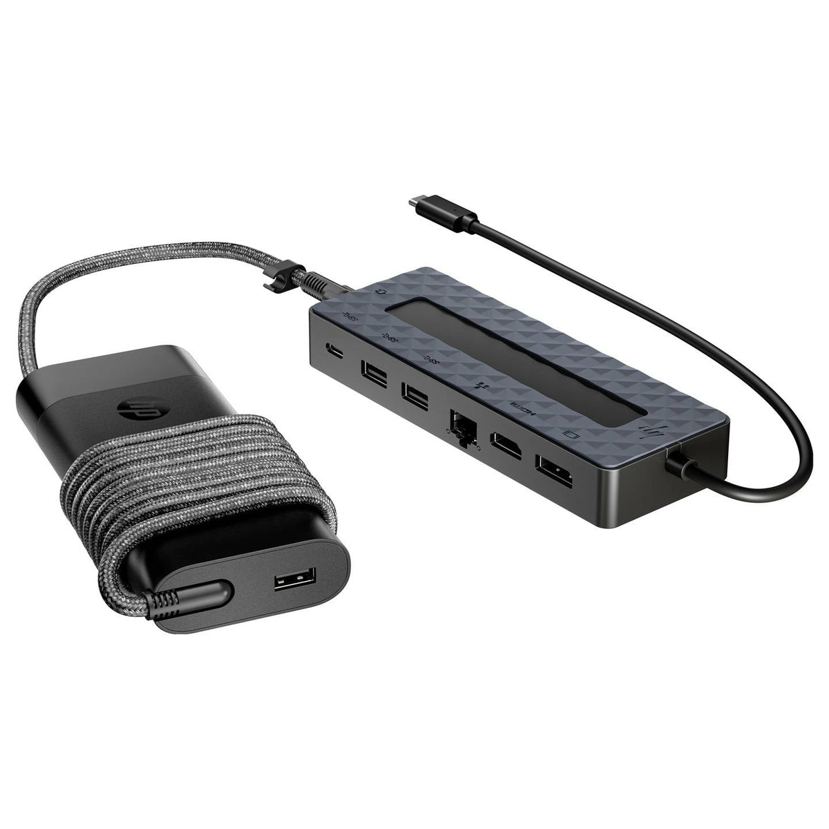 HP Dockingstation Dock Universal USB-C Station 65W Ladegerät Schwarz - 0197961554168