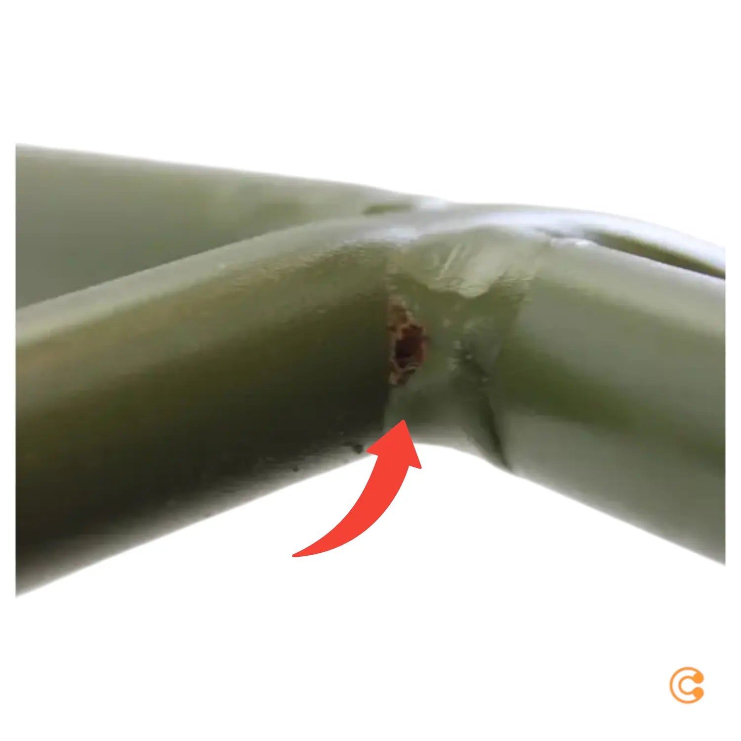 B-Ware Hübsch Interior Arch Stuhl Esszimmerstuhl Küchenstuhl Grün Siehe Text/Foto - 5712772137093