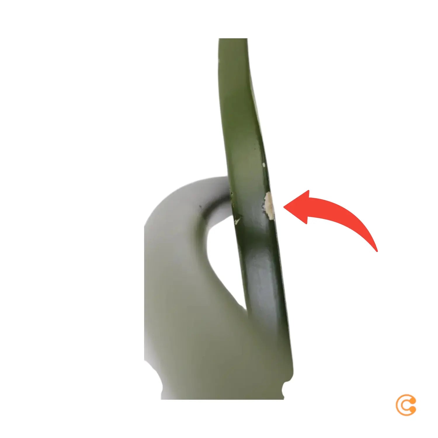 B-Ware Hübsch Interior Arch Stuhl Esszimmerstuhl Küchenstuhl Grün Siehe Text/Foto - 5712772137093