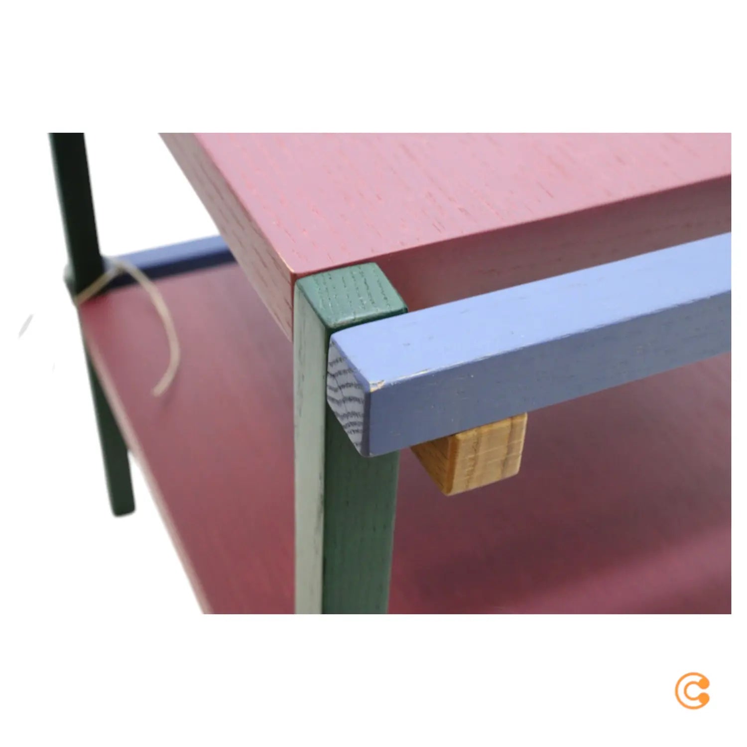 B-Ware Hübsch Interior Crayon Beistelltisch Holz 2 Ebenen Siehe Text/Foto - 5712772117019