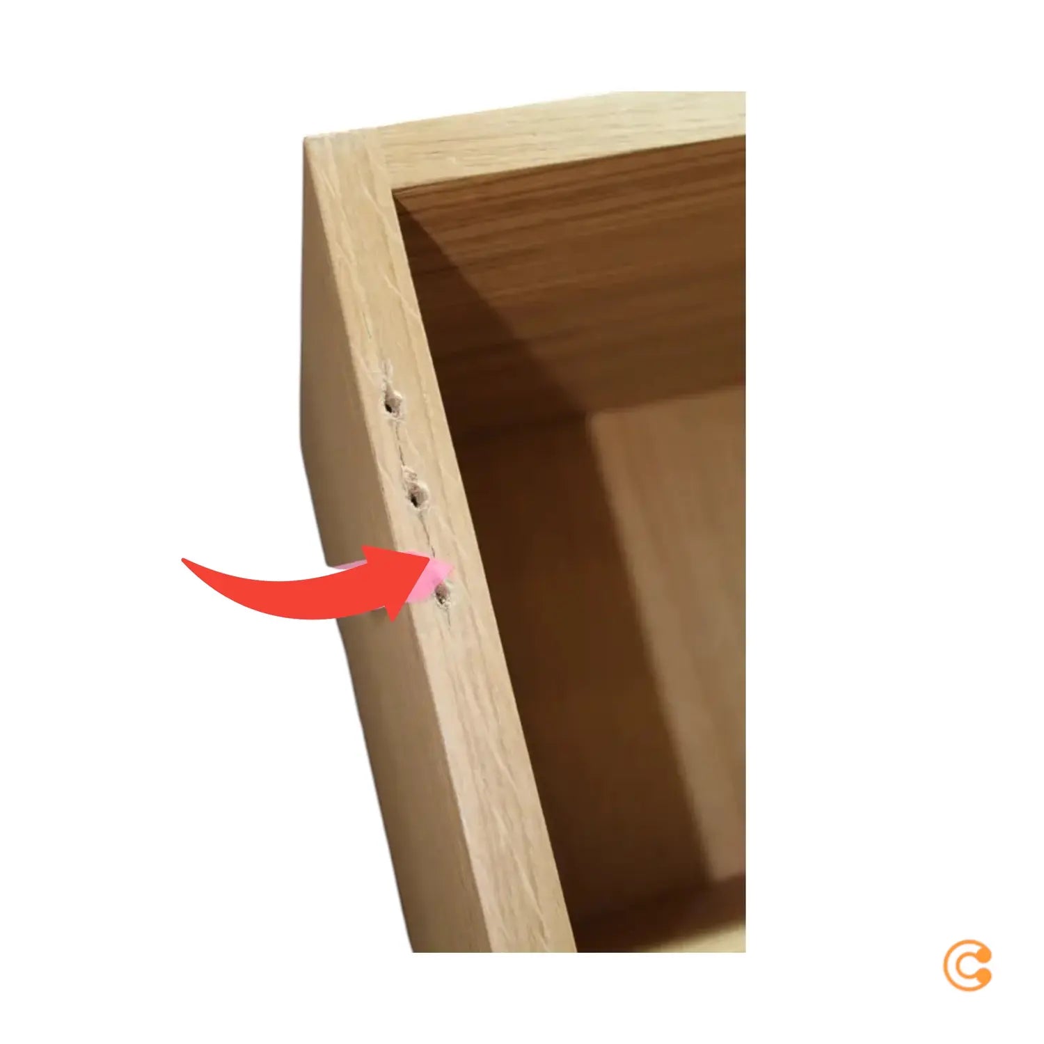 C-Ware Hübsch Interior Candour Kabinet Kommode Holzschrank Eiche Siehe Text/Foto - 5712772125335