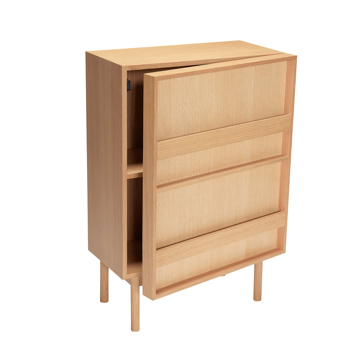 B-Ware Hübsch Interior Forma Schrank Kommode Sideboard Deko Kommode Holz Deko Eiche - 5712772135235