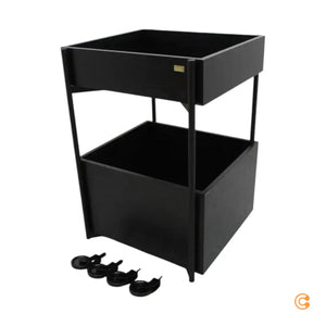 C-Ware Hübsch Interior Fresh Trolley Servierwagen Beistelltisch Schwarz Siehe Text/Foto