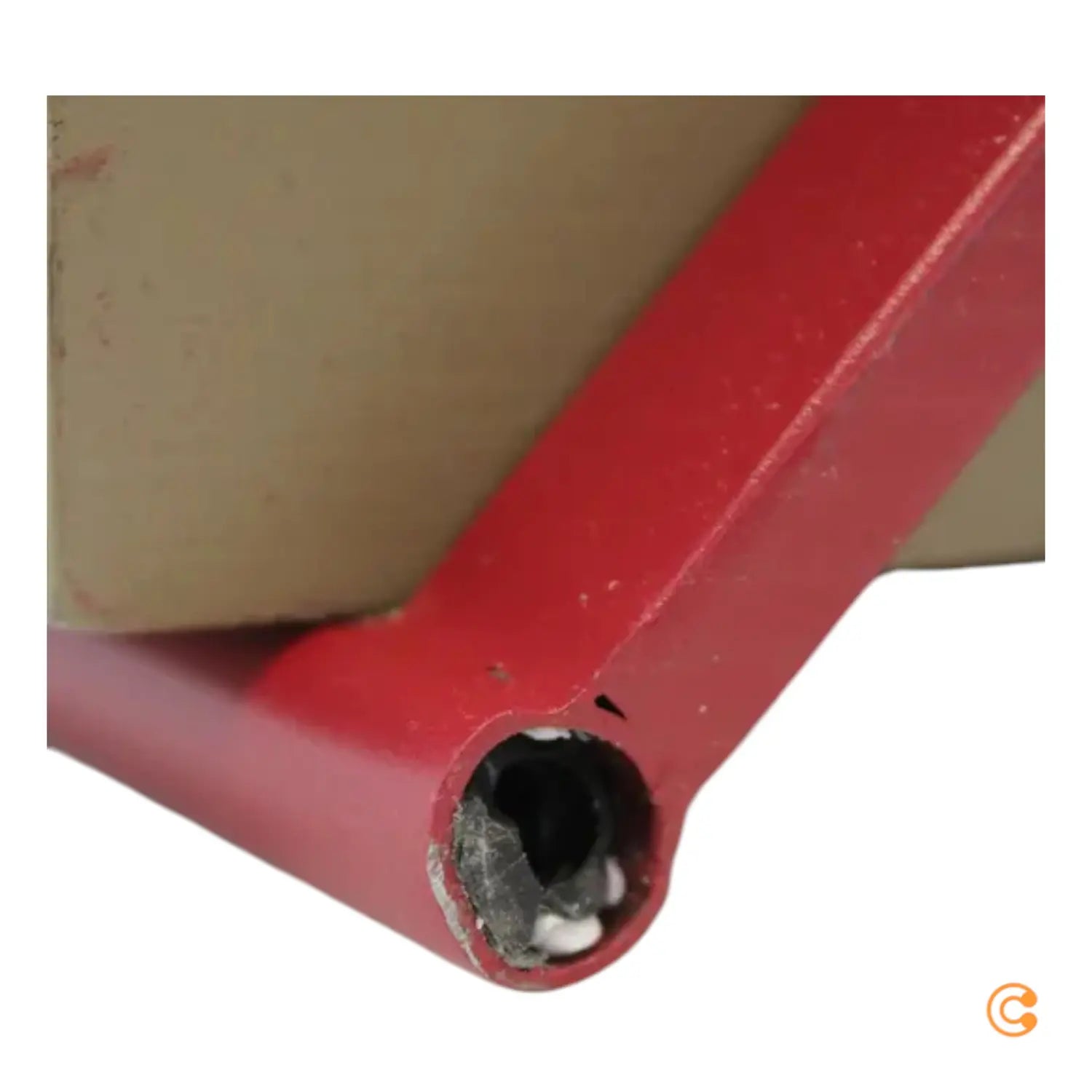 C-Ware Hübsch Interior Fresh Trolley Wagen H70cm Khaki Burgundy Esche Siehe Text/Foto - 5712772127162