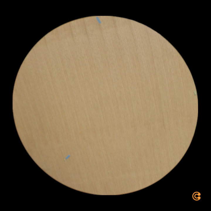 Hübsch Interior   Ground Esstisch ø 115 Cm Eiche Tischmöbel Siehe Text/Fotos B-Ware - 5712772107324