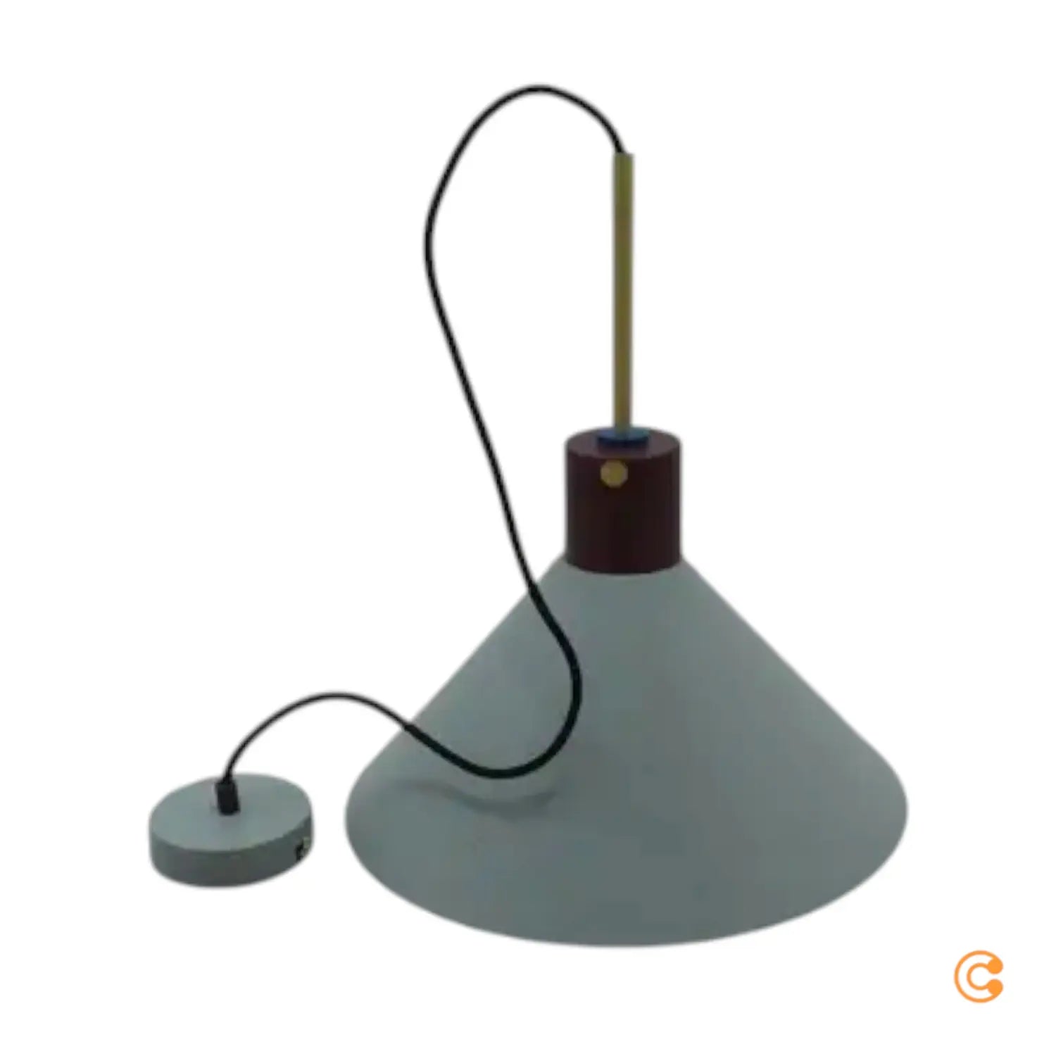 B-Ware Hübsch Interior Metall Pendelleuchte Deckenlampe Hängeleuchte Siehe Text/Foto - 5712772117491