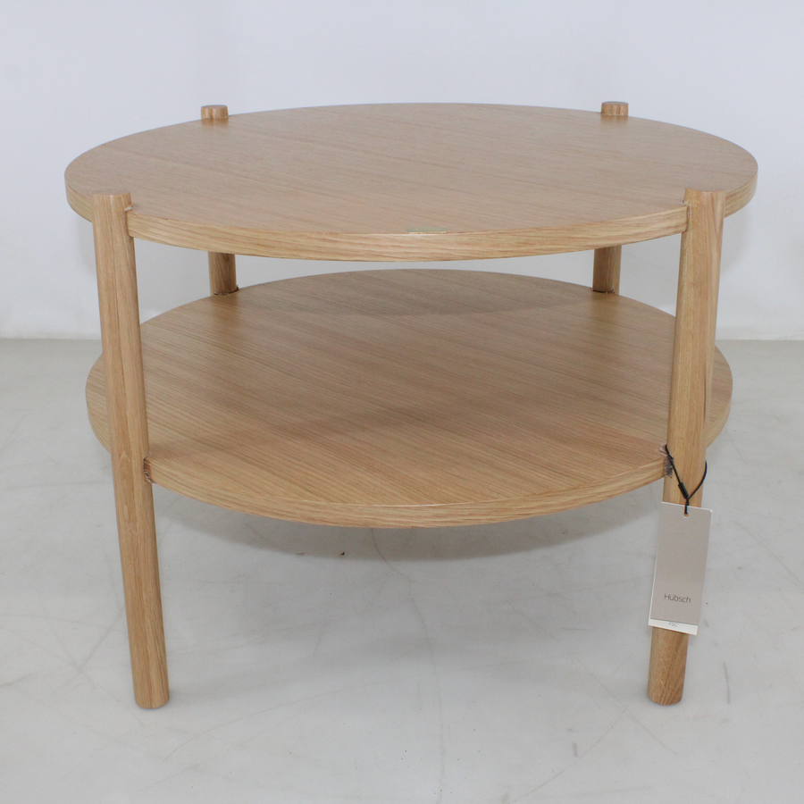 Hübsch Interior Runder Couchtisch Beistelltisch Holztisch Eiche Siehe Text/Foto C-Ware - 5712772106211