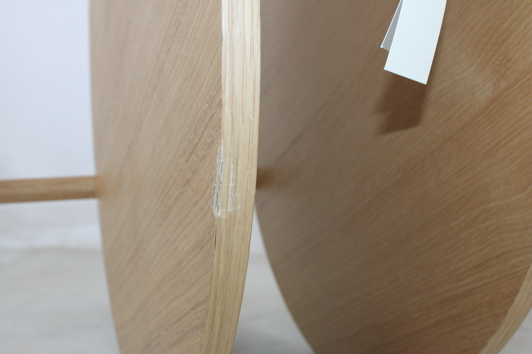Hübsch Interior Runder Couchtisch Beistelltisch Holztisch Eiche Siehe Text/Foto C-Ware - 5712772106211