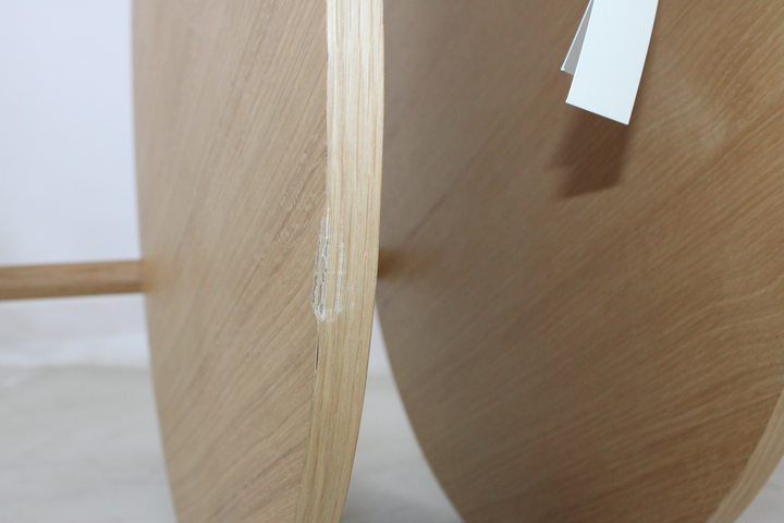 Hübsch Interior Runder Couchtisch Beistelltisch Holztisch Eiche Siehe Text/Foto C-Ware - 5712772106211