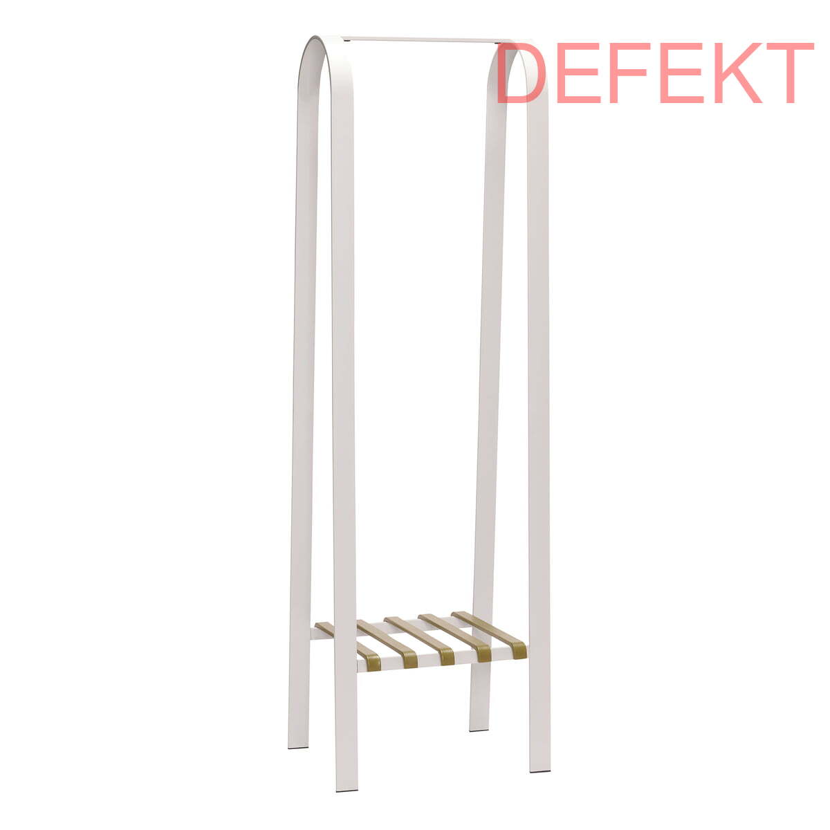 D-Ware Hübsch Interior Kleiderständer Garderobenständer Sempre Grau Olive Defektware - 5712772133316