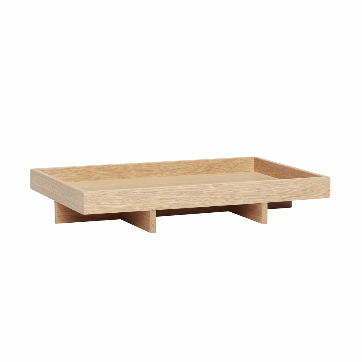 B-Ware Hübsch Interior Tablett Serviertablett Frühstückstablett Servier Tablett 46x34cm