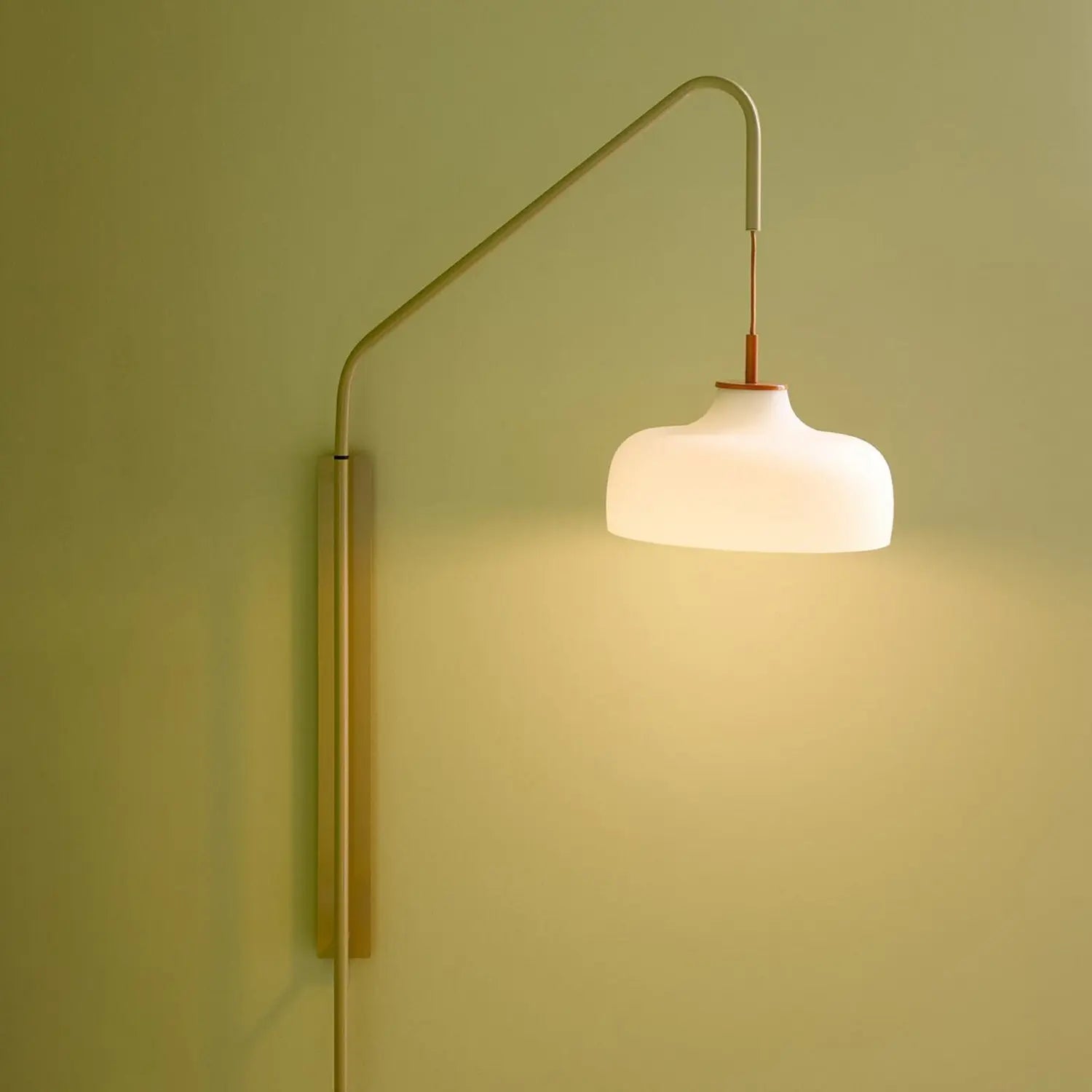 B-Ware Hübsch Wandleuchte Wandlampe Current Sand Glas Metall Schalter Wohnzimmer 71 Cm - 5712772144626