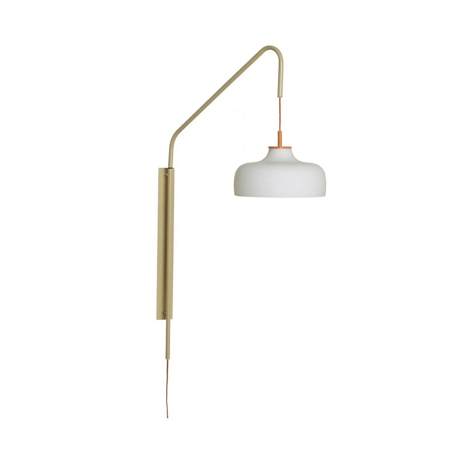 B-Ware Hübsch Wandleuchte Wandlampe Current Sand Glas Metall Schalter Wohnzimmer 71 Cm - 5712772144626