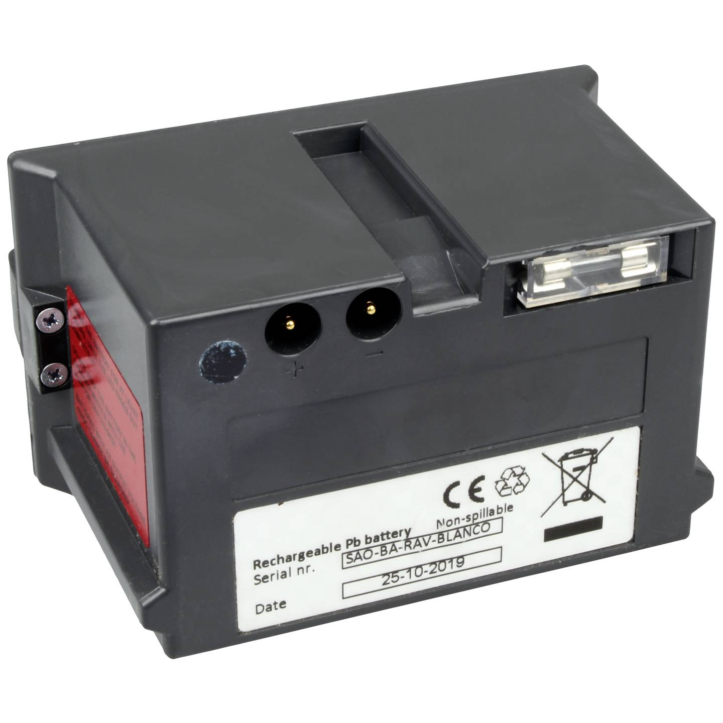 B-Ware Hückmann Hubwagenakku Ersatzbatterie 599 001001 Akku 12 V 1.2 Ah Blei Vlies - 4042883452961