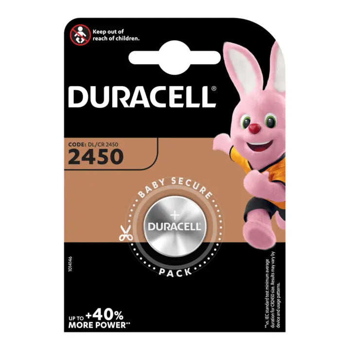 B-Ware Hückmann Knopfzelle Batterie Lithium 3 V Cr2450 Duracell D2450 10 Stück - 5000394030428