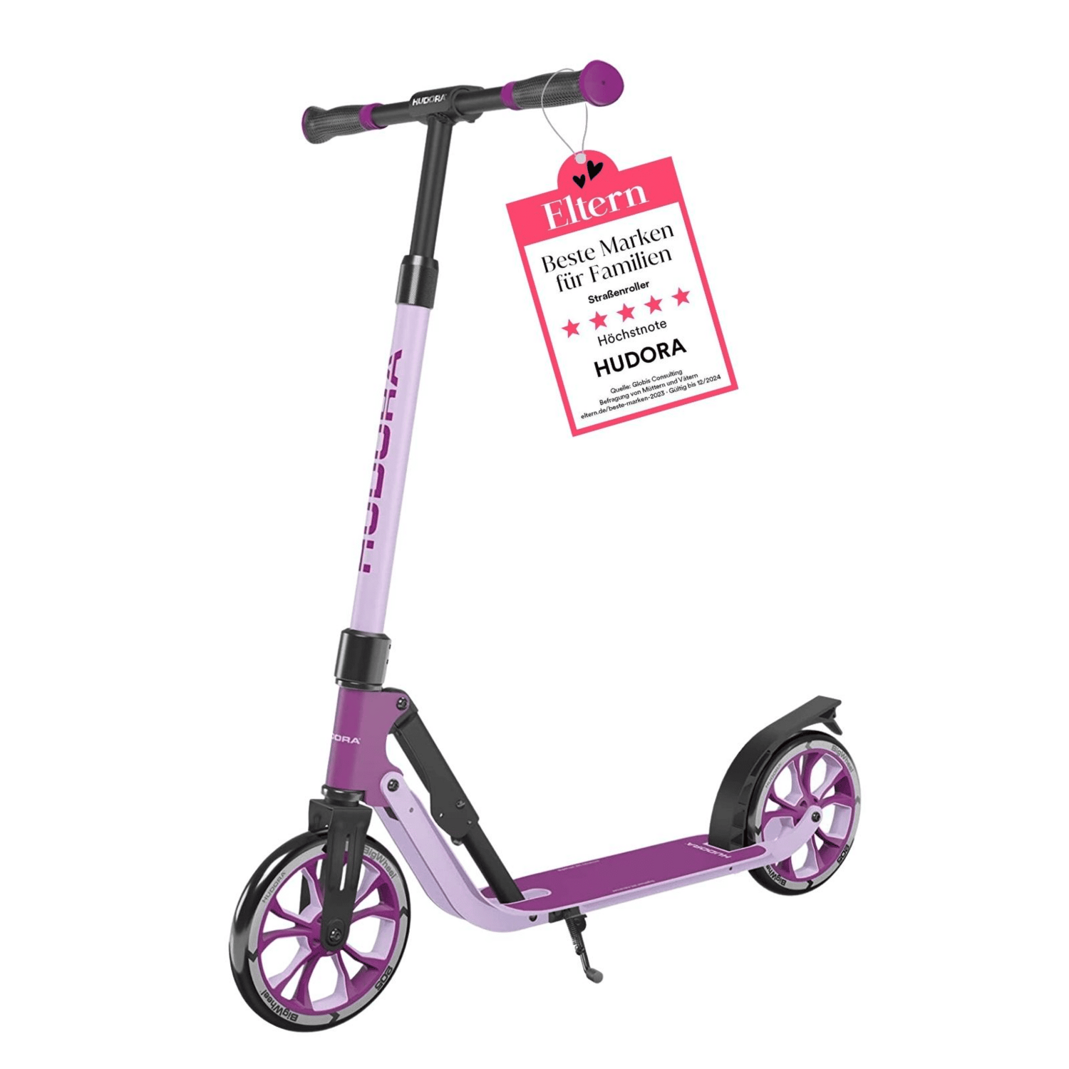 B-Ware Hudora 205 Advanced Lavender City Roller Scooter Roller Kickroller Kinderrol815 - 4005998141540