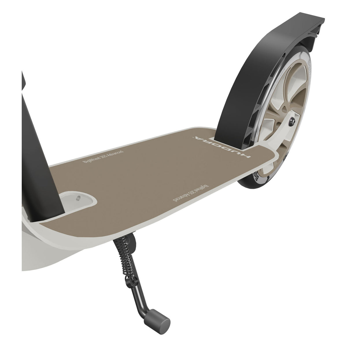 HUDORA BigWheel Roller Scooter Cityroller Kinder Erwachsene PU Rollen beige 205 - 4005998141625