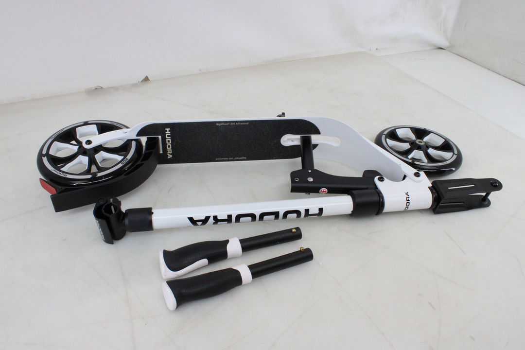 Hudora 205 Advanced Black White Scooter Kickroller Kinder Roller Siehe Text/Foto B-Ware - 4005998141656
