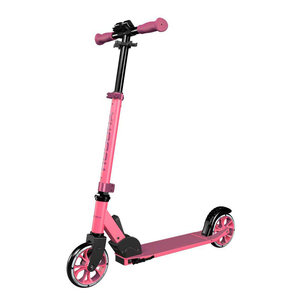 B-Ware Hudora Scooter Roller Up 145 Junior Pixie Berry Kinderfahrzeug Outdoor Mobilität