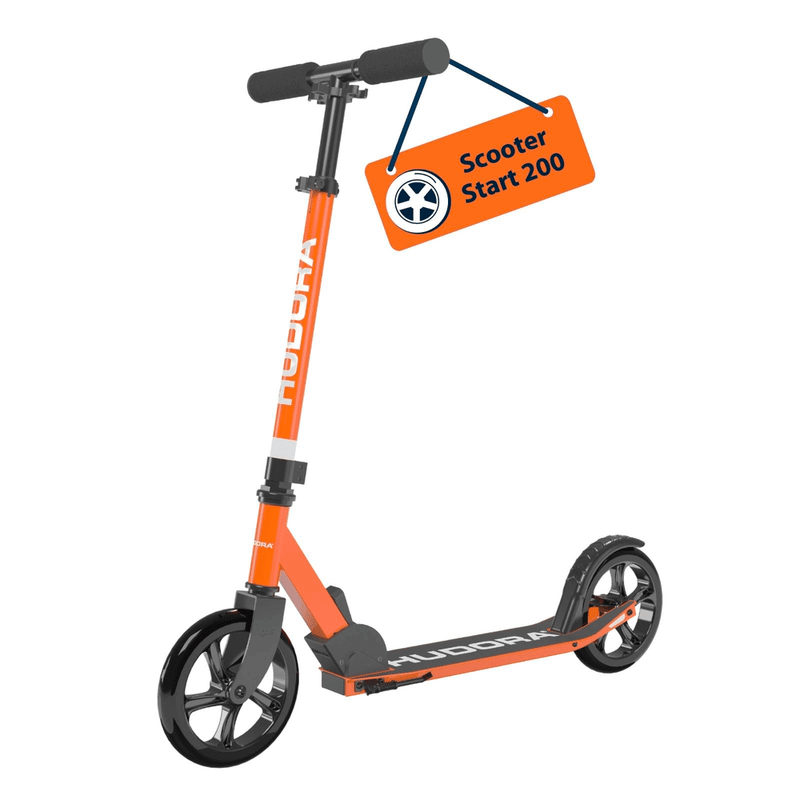 B-Ware Hudora Start Scooter Roller Tretroller Scooter 200 Dr Kinderroller Spiel Orange - 4005998144831