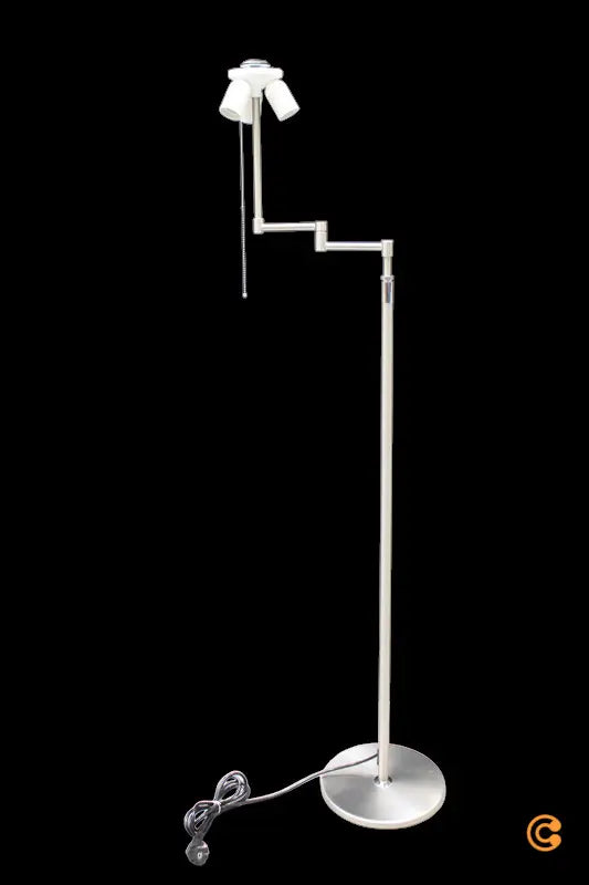 C-Ware Hufnagel Loop Stehleuchte Stehlampe Lampe Leuchte Weiß Silber Siehe Text/Foto - 4011868908274