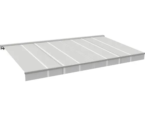 B-Ware Markise Molveno Markise Motorbetrieben Semikassette Grau Mit Fernbedienung 5x3 M - 4306517445874