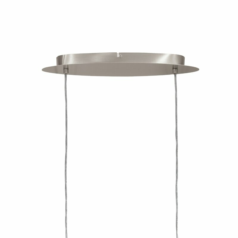 B-Ware Hykkon Brielle Trommel Pendelleucht Hängelampe Deckenlampe Rund Schwarz Gold - 9002759316112