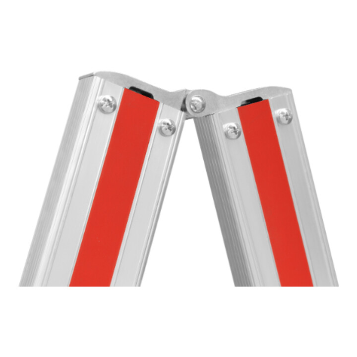 Hymer Sprossenstehleiter Aluleiter Leiter Beidseitig Siehe Text/Foto B-Ware - 4019502339057