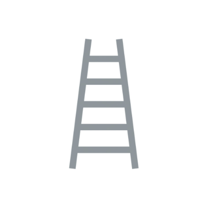 Hymer Sprossenstehleiter Aluleiter Leiter Beidseitig Siehe Text/Foto B-Ware - 4019502339057