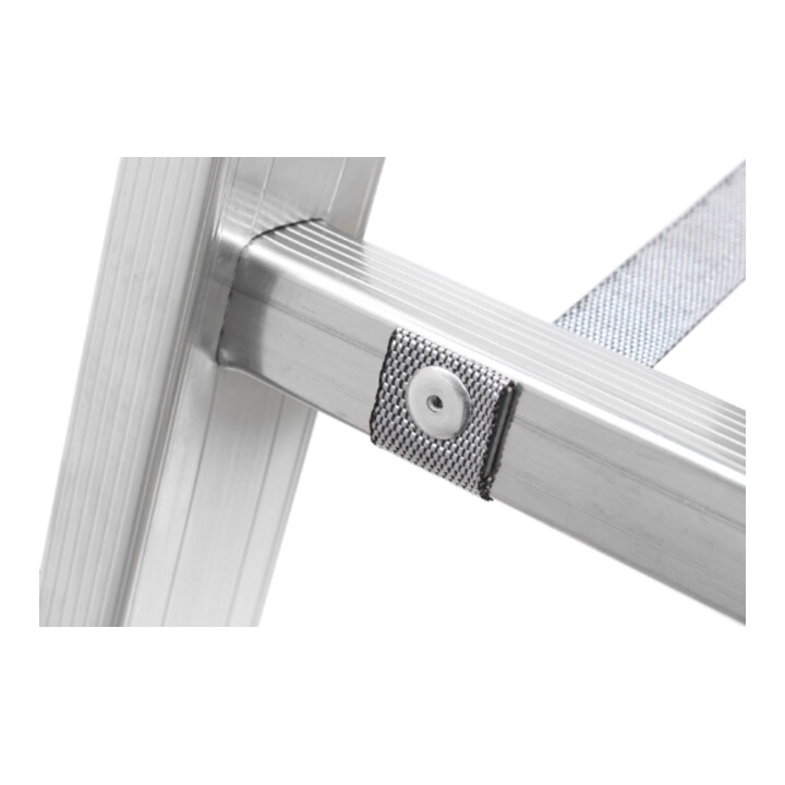 Hymer Sprossenstehleiter Aluleiter Leiter Beidseitig Siehe Text/Foto B-Ware - 4019502339057