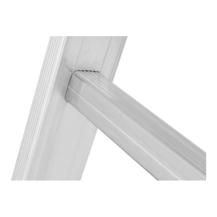 Hymer Sprossenstehleiter Aluleiter Leiter Beidseitig Siehe Text/Foto B-Ware - 4019502339057