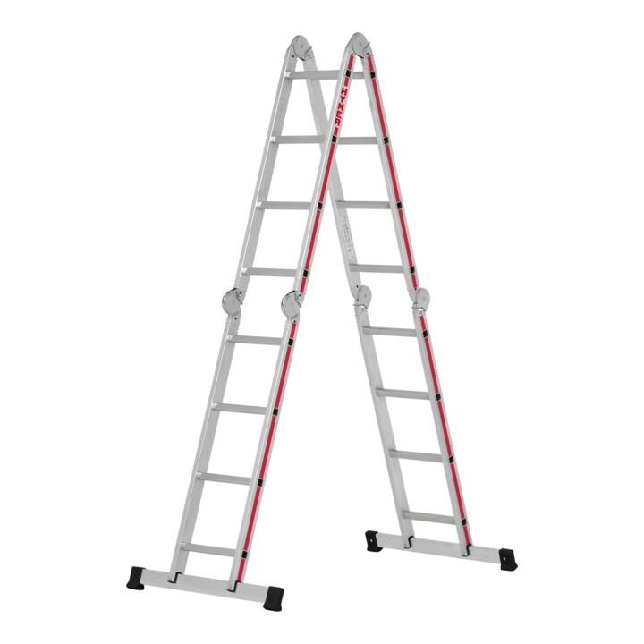 Hymer Vielzweckleiter Klappleiter Leiter Steigleiter 4x4 Sprossen Rutschsichere B-Ware - 4019502339361