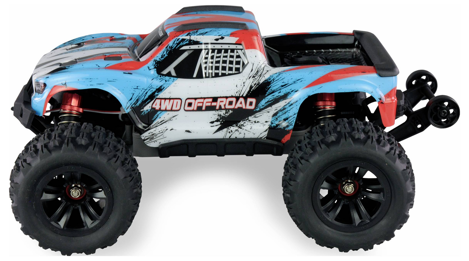 C-Ware Amewi Hyper Go Pro Blau Weiß Brushless 1:16 Rc Modellauto Siehe Text/Foto