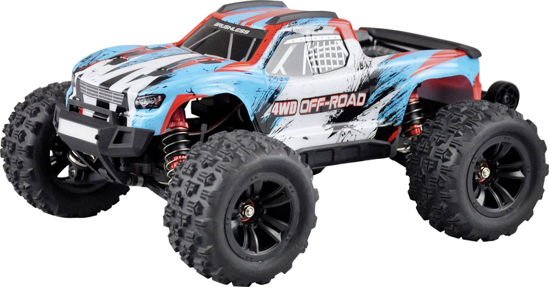 C-Ware Amewi Hyper Go Pro Blau Weiß Brushless 1:16 Rc Modellauto Siehe Text/Foto